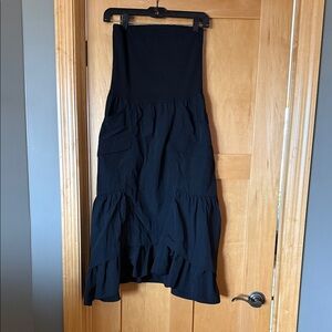 Elegant Black Midi Dress